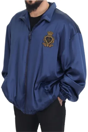 Dolce & Gabbana Herren, Jacken, Blau, 5XLGröße: