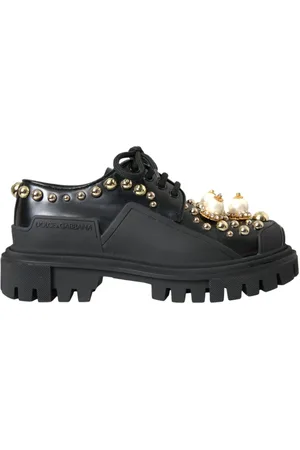 Dolce & Gabbana Damen, Schuhe, Schwarzk, 35 1/2 EUGröße:
