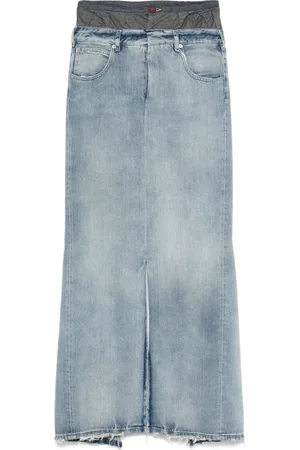 Maison Margiela Damen, Röcke, Blau, 2XSGröße: