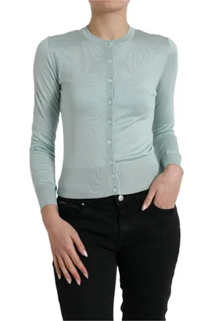 Dolce & Gabbana Damen, Strickwaren, Blau, 2XSGröße: