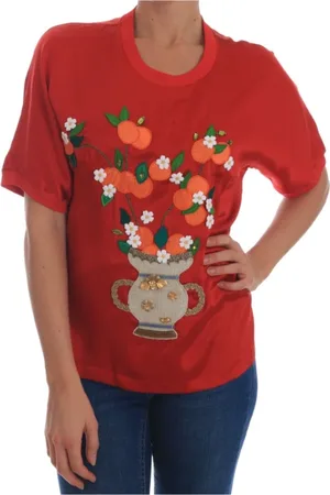 Dolce & Gabbana Damen, Oberteile, Rot, SGröße: