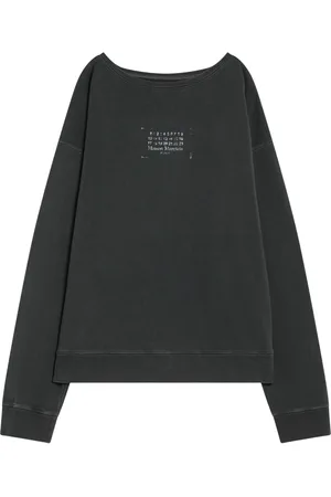 Maison Margiela Herren, Sweatshirts & Hoodies, Schwarzk, SGröße: