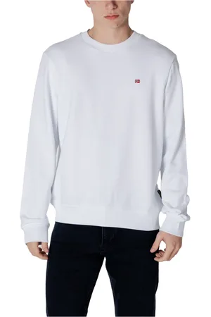 Napapijri Herren, Sweatshirts & Hoodies, Weiß, LGröße: