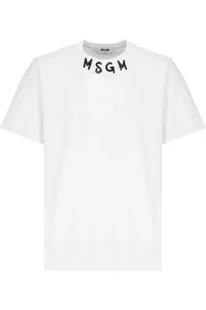Msgm Herren, Oberteile, Weiß, SGröße: