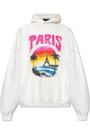 Balenciaga Damen, Sweatshirts & Hoodies, Weiß, MGröße: