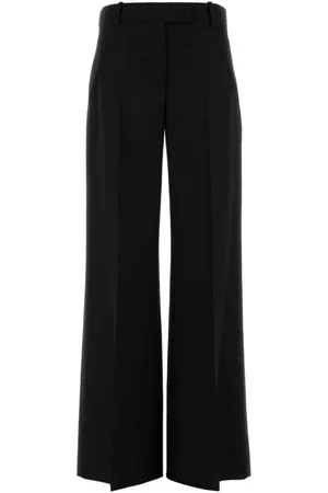 Alexander McQueen Damen, Hosen, Schwarzk, SGröße: