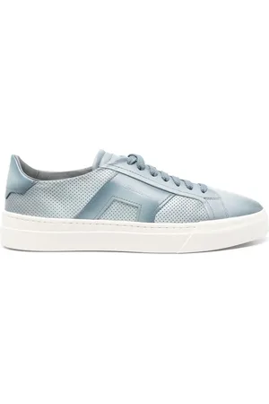 santoni Herren, Schuhe, Blau, 42 1/2 EUGröße: