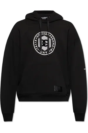 Dolce & Gabbana Herren, Sweatshirts & Hoodies, Schwarzk, 2XLGröße: