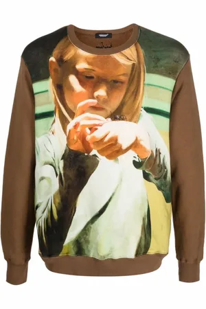 UNDERCOVER Herren, Sweatshirts & Hoodies, Braun, XLGröße: