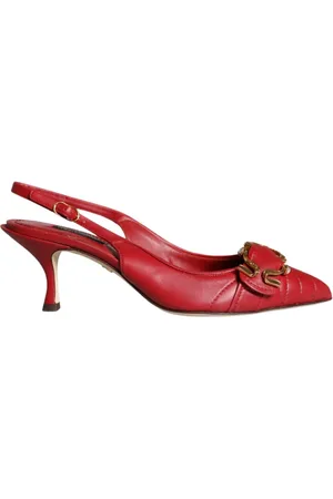 Dolce & Gabbana Damen, Schuhe, Rot, 37 EUGröße:
