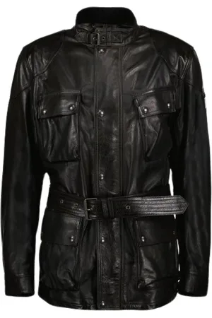 Belstaff Herren, Jacken, Schwarzk, MGröße: