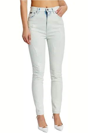 Dolce & Gabbana Damen, Jeans, Blau, 2XSGröße: