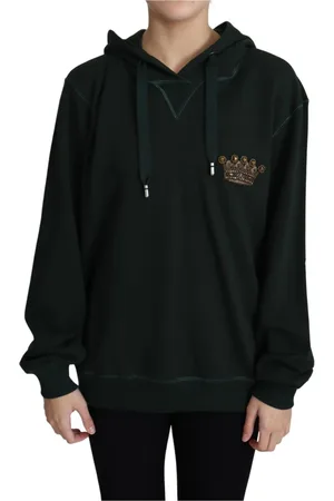 Dolce & Gabbana Damen, Sweatshirts & Hoodies, Grün, 2XSGröße: