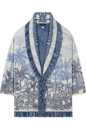 Alanui Damen, Strickwaren, Blau, LGröße: