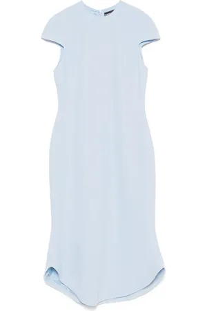 DAVID KOMA Damen, Kleider, Blau, SGröße: