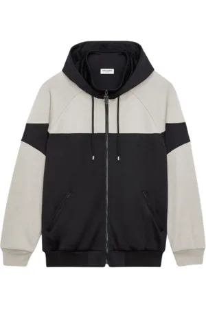 Saint Laurent Herren, Sweatshirts & Hoodies, Schwarzk, LGröße: