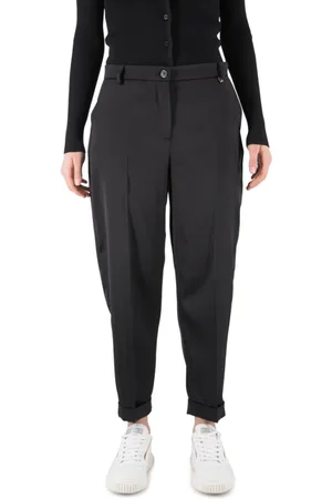 Blugirl Damen, Hosen, Schwarzk, MGröße: