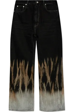 Rick Owens Herren, Jeans, Schwarzk, W33Größe: