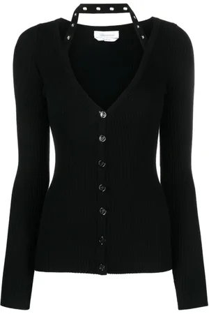 BLUMARINE Damen, Strickwaren, Schwarzk, LGröße: