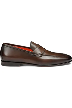 santoni Herren, Schuhe, Braun, 40 1/2 EUGröße: