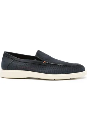 santoni Herren, Schuhe, Blau, 46 EUGröße: