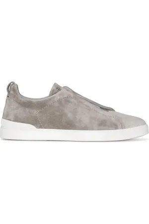 Ermenegildo Zegna Herren, Schuhe, Grau, 44 1/2 EUGröße: