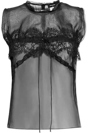 Dsquared2 Damen, Oberteile, Schwarzk, XSGröße: