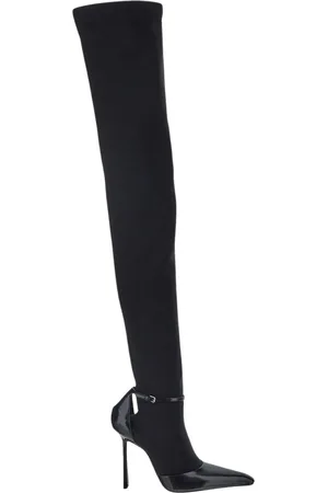 Saint Laurent Damen, Schuhe, Schwarzk, 36 EUGröße: