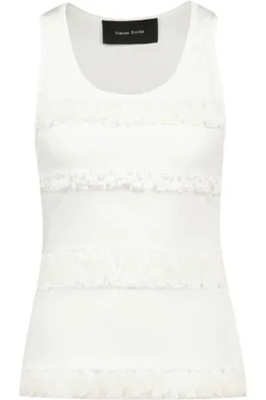 Simone Rocha Damen, Oberteile, Weiß, SGröße: