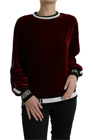 Dolce & Gabbana Damen, Sweatshirts & Hoodies, Rot, XSGröße: