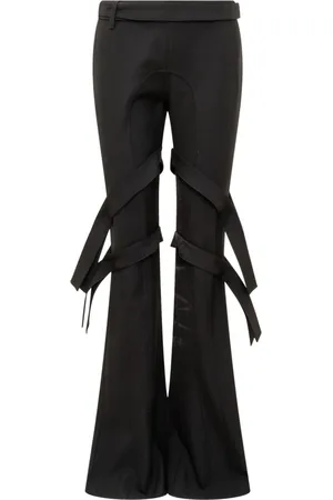 AMBUSH Damen, Hosen, Schwarzk, SGröße: