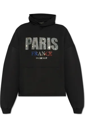 Balenciaga Damen, Sweatshirts & Hoodies, Schwarzk, MGröße: