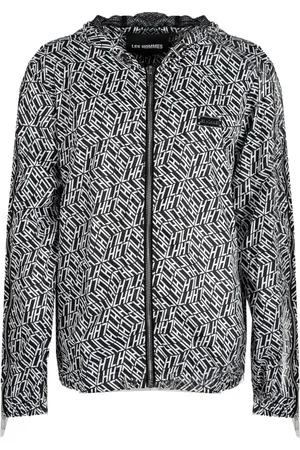 Les Hommes Herren, Sweatshirts & Hoodies, Schwarzk, 2XLGröße: