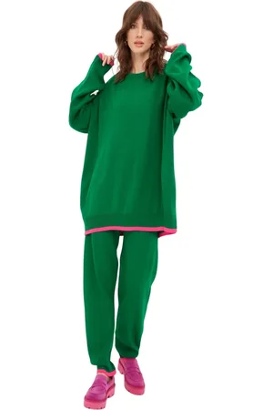 CESARE GASPARI Damen, Jumpsuits & Playsuits, Grün, L/XLGröße: