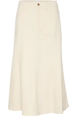 Saint Tropez Damen, Röcke, Weiß, 2XLGröße: