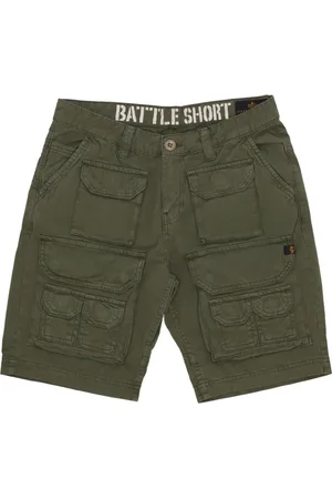 Alpha Industries Herren, Shorts, Grün, W30Größe: