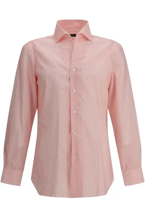 Finamore Herren, Shirts, Rosa, 3XLGröße: