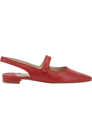 Manolo Blahnik Damen, Schuhe, Rot, 38 1/2 EUGröße: