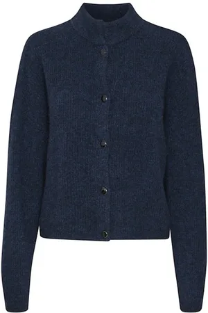 Gestuz Damen, Strickwaren, Blau, LGröße: