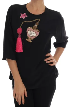 Dolce & Gabbana Damen, Oberteile, Schwarzk, XSGröße: