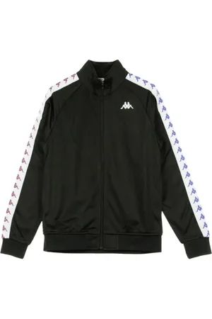 Kappa Herren, Sweatshirts & Hoodies, Schwarzk, XLGröße: