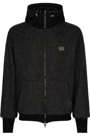 Dolce & Gabbana Herren, Sweatshirts & Hoodies, Schwarzk, MGröße: