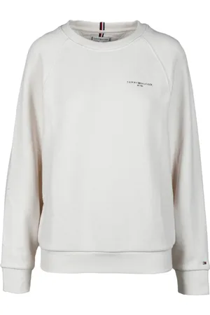 Tommy Hilfiger Damen, Sweatshirts & Hoodies, Weiß, MGröße: