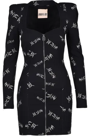ANIYE BY Damen, Kleider, Schwarzk, 2XSGröße: