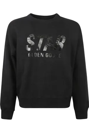 Golden Goose Herren, Sweatshirts & Hoodies, Schwarzk, SGröße: