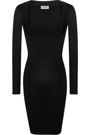 Saint Laurent Damen, Kleider, Schwarzk, SGröße: