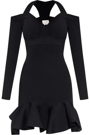 Alexander McQueen Damen, Kleider, Schwarzk, XSGröße: