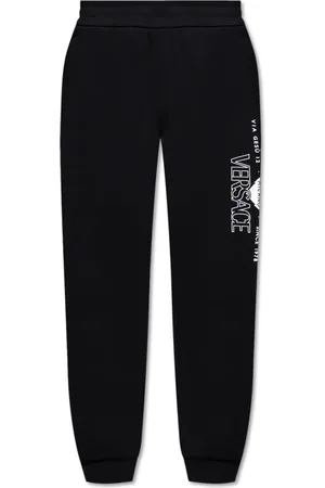 VERSACE Herren, Hosen, Schwarzk, SGröße: