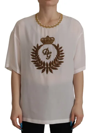 Dolce & Gabbana Damen, Oberteile, Weiß, 2XSGröße: