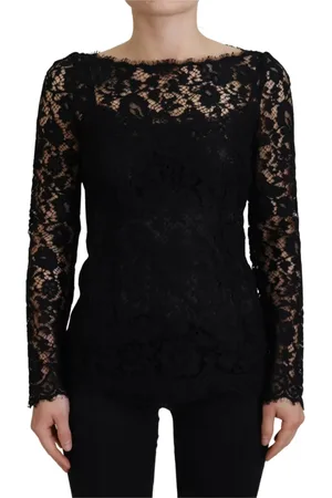 Dolce & Gabbana Damen, Oberteile, Schwarzk, 3XSGröße: